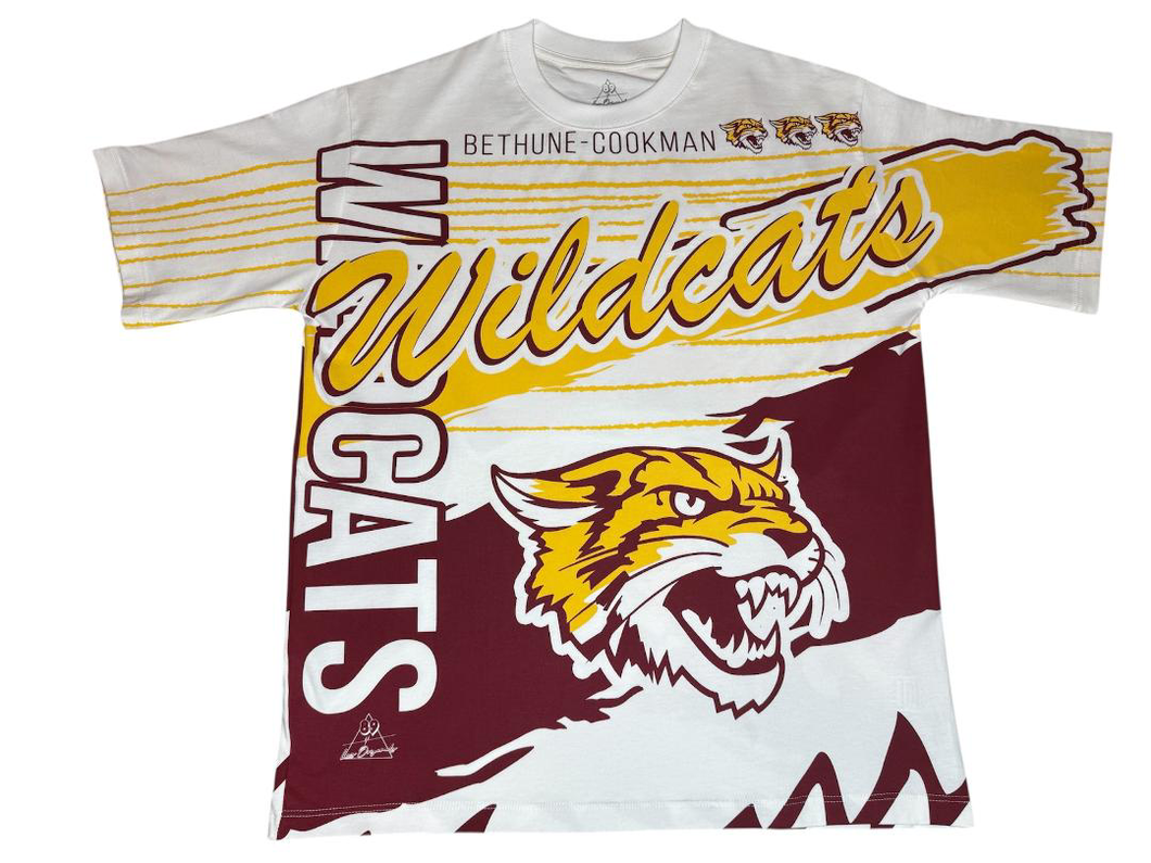 “BCU” All Over Print Tee